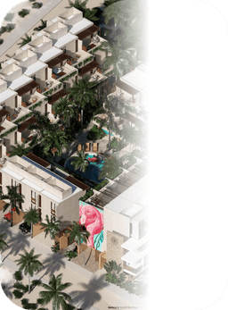 Fachada townhouse Amaité Telchac